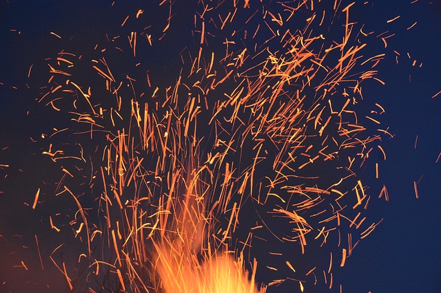 sparks